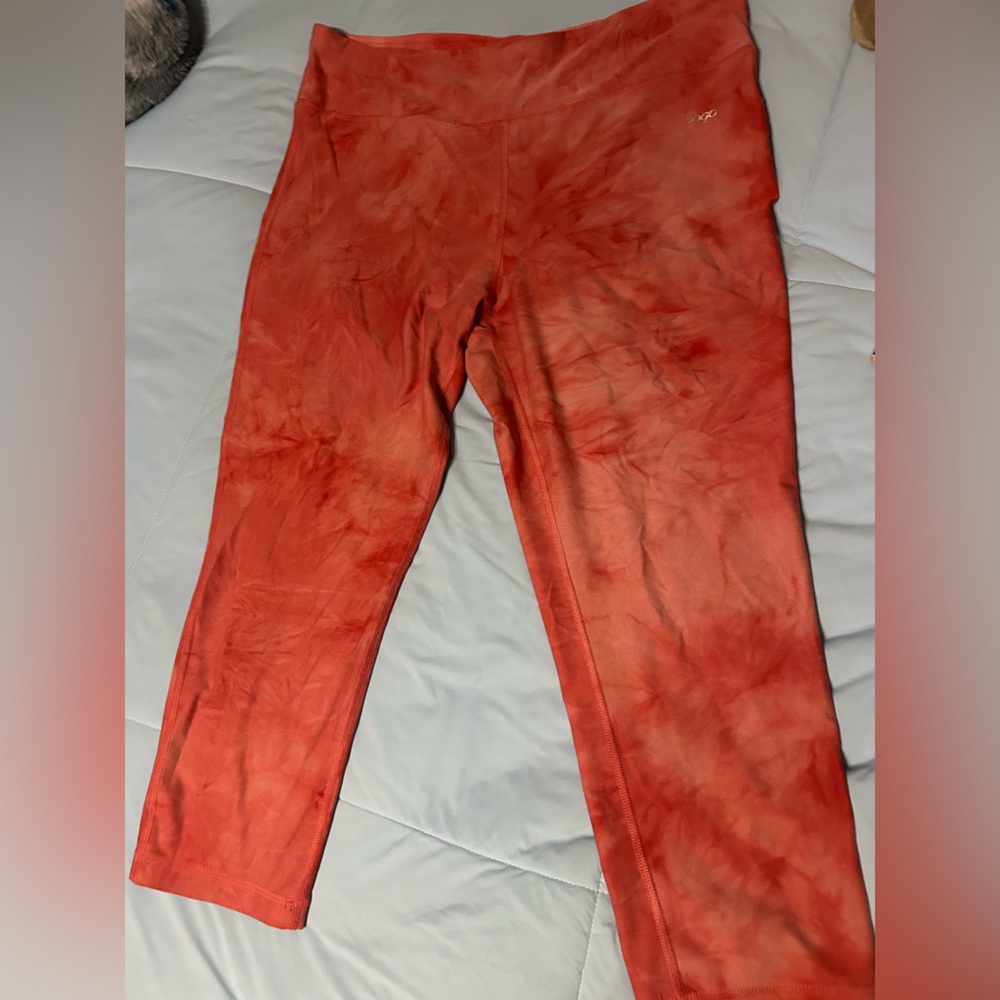 Vogos leggings. Pink tie dye Sz xl